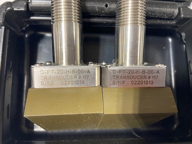 GE PANAMETRICS C-PT-20-H-B-00-0, Transducer Pair, -20 to 210C 2MHz – NEW