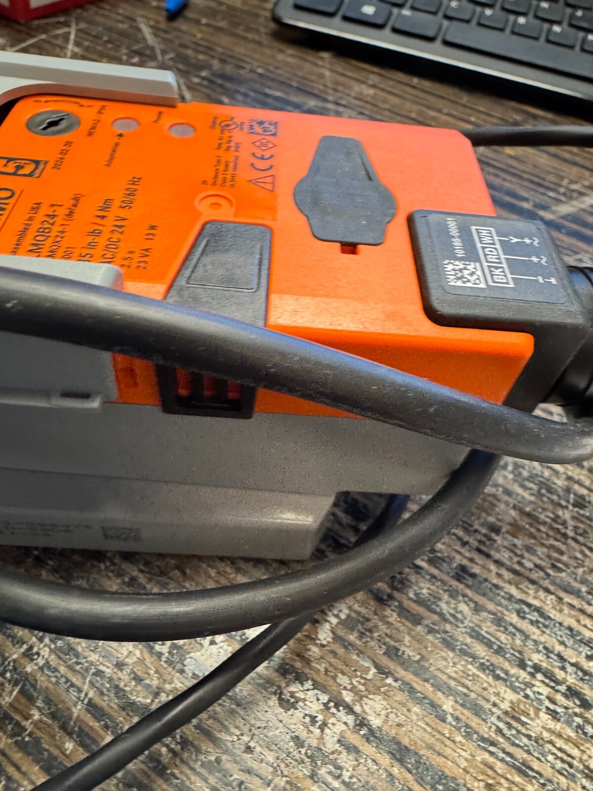 Belimo Damper Actuator LMQB24-1 35 in-lb [4Nm] Non/ AC/DC 24v w/ accessory