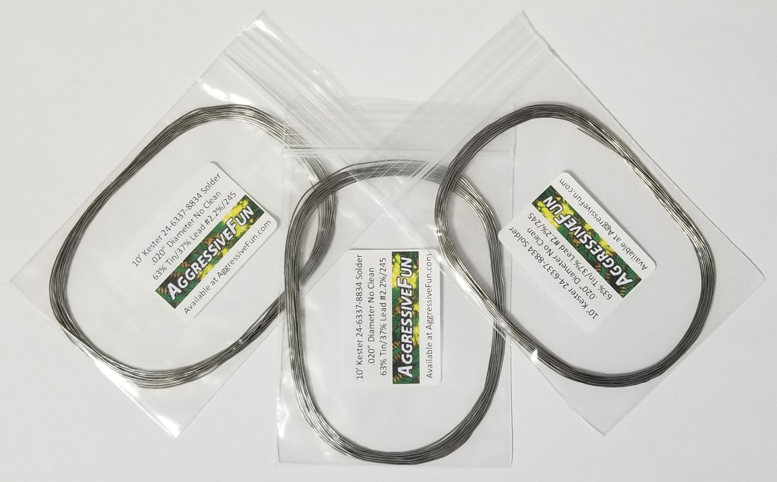 Kester No Clean 245 Core Solder .020″ .5mm 63/37 58/245 Flux 24-6337-8834 30ft