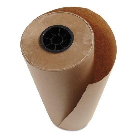 12″ 40 # 900′ Brown Kraft Paper Roll Shipping Wrapping Cushioning Void Fill