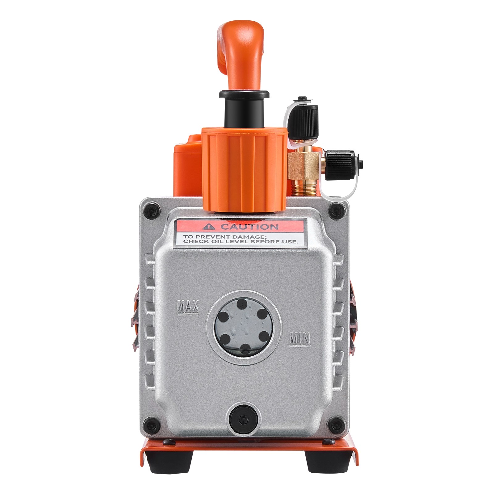 Vacuum Pump 3.5 CFM HVAC Single Stage Rotary Vane Vacuum Pump Oil Included