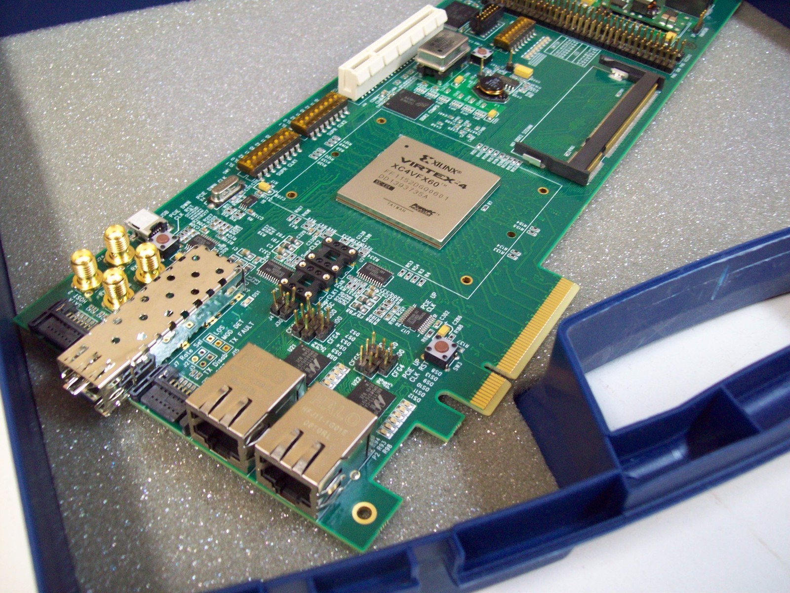 HITECH GLOBAL HTG-V4-PCIE XILINX VIRTEX-4 FX PCI EXPRESS DEVELOPMENT BOARD – NEW