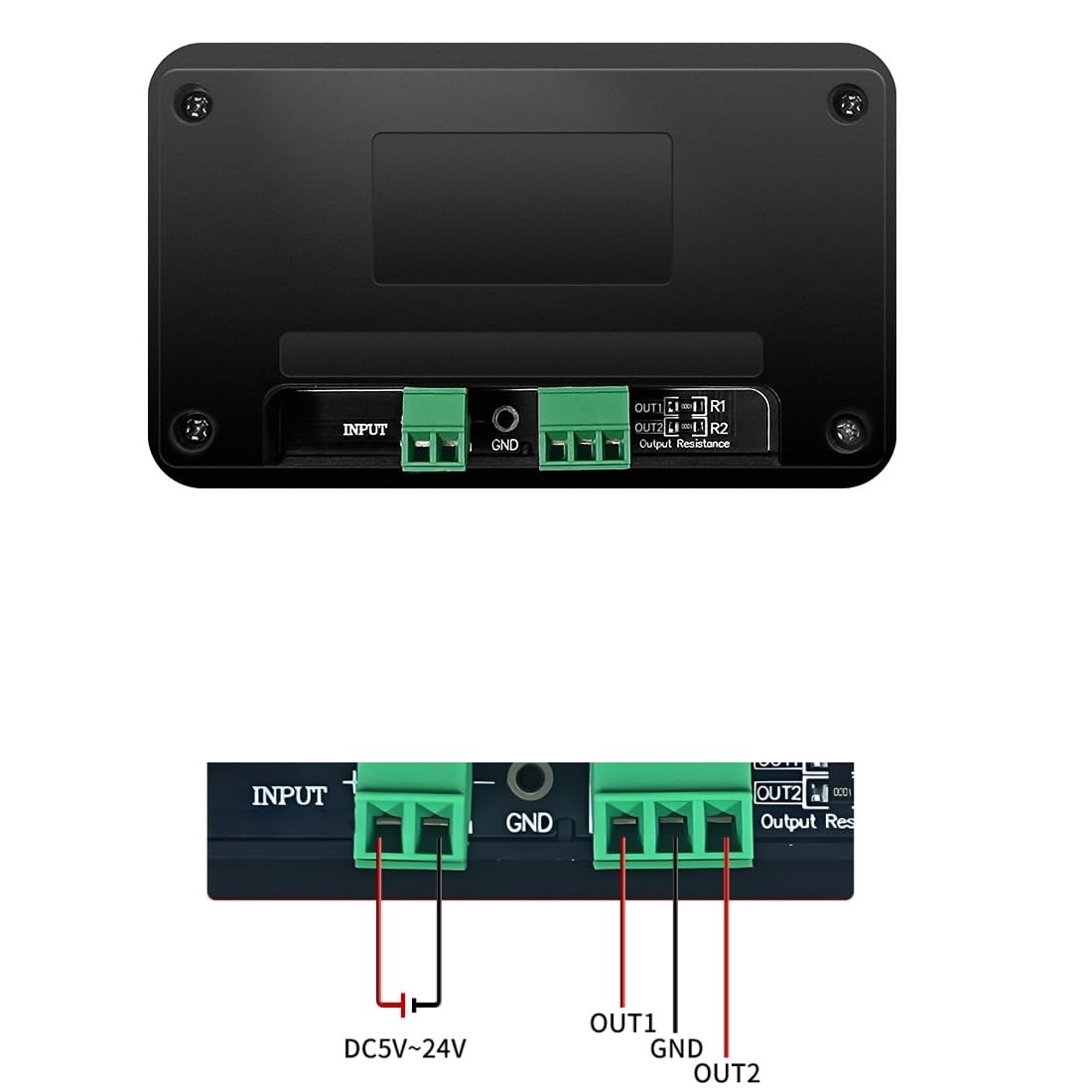 Dual-Channel Signal Generator, DC 5-24V 4-20ma Frequency Function Generator 1…
