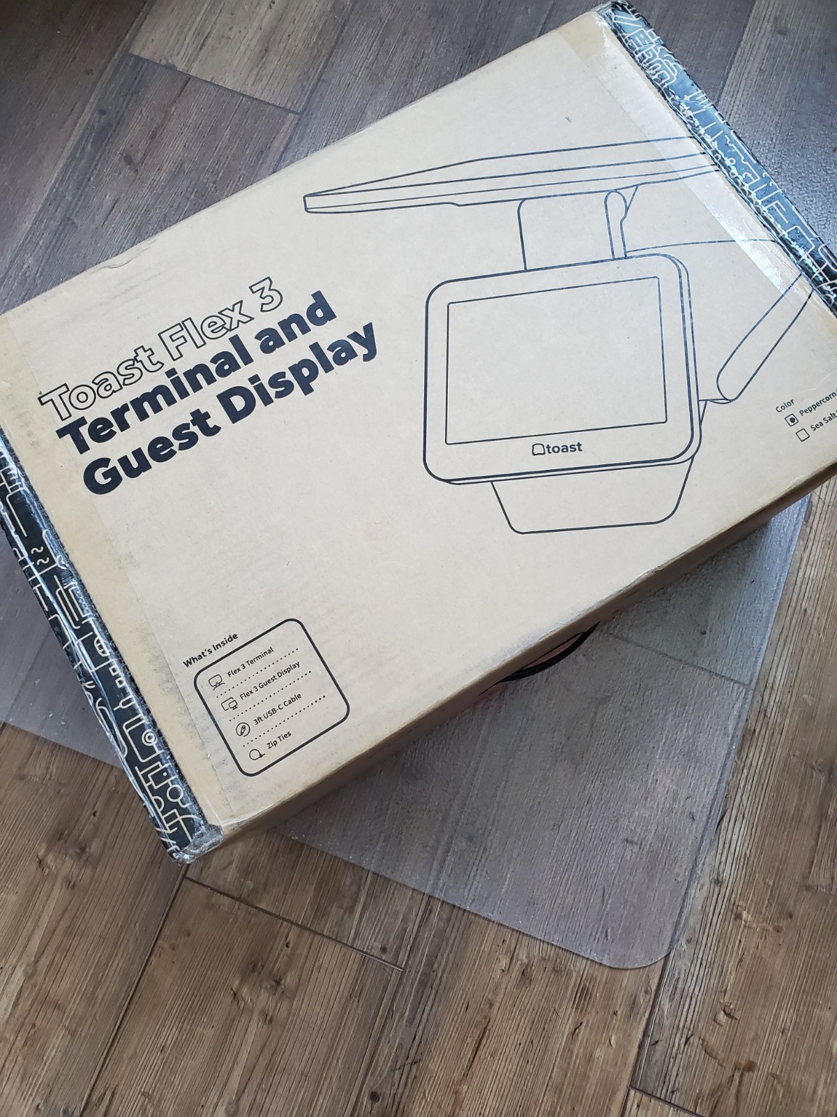15″ Toast Flex 3 POS Terminal & Guest Display Data Processing System -MPN: TT300