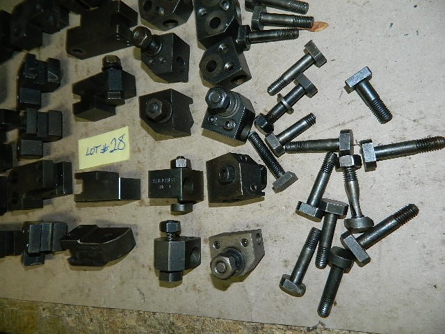 Hardinge Chucker Lathe Turret Tooling most are unmarked ( 30 pieces ) LOT # 28