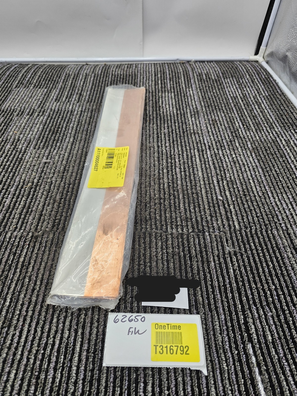 (QTY 2) PMX PMX02900 A11100004627 Bar Flash Copper .0787 x 3.10 5-20u Copper