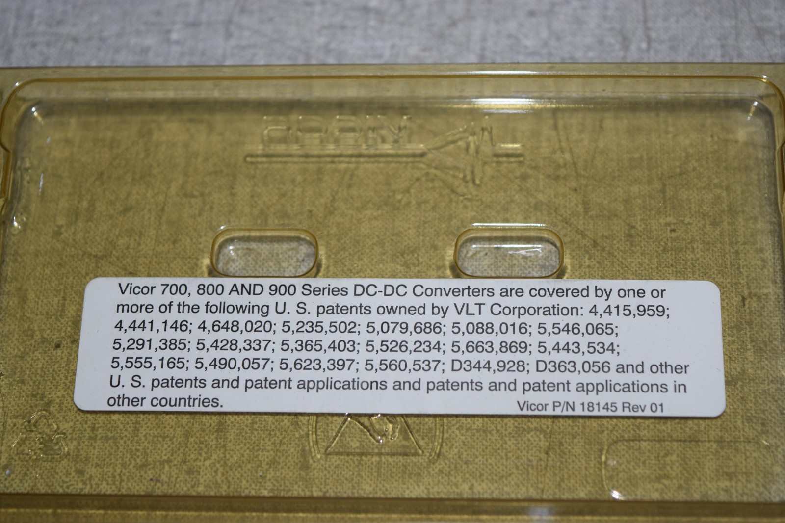 VICOR V300A12C500AL Power Supply Module