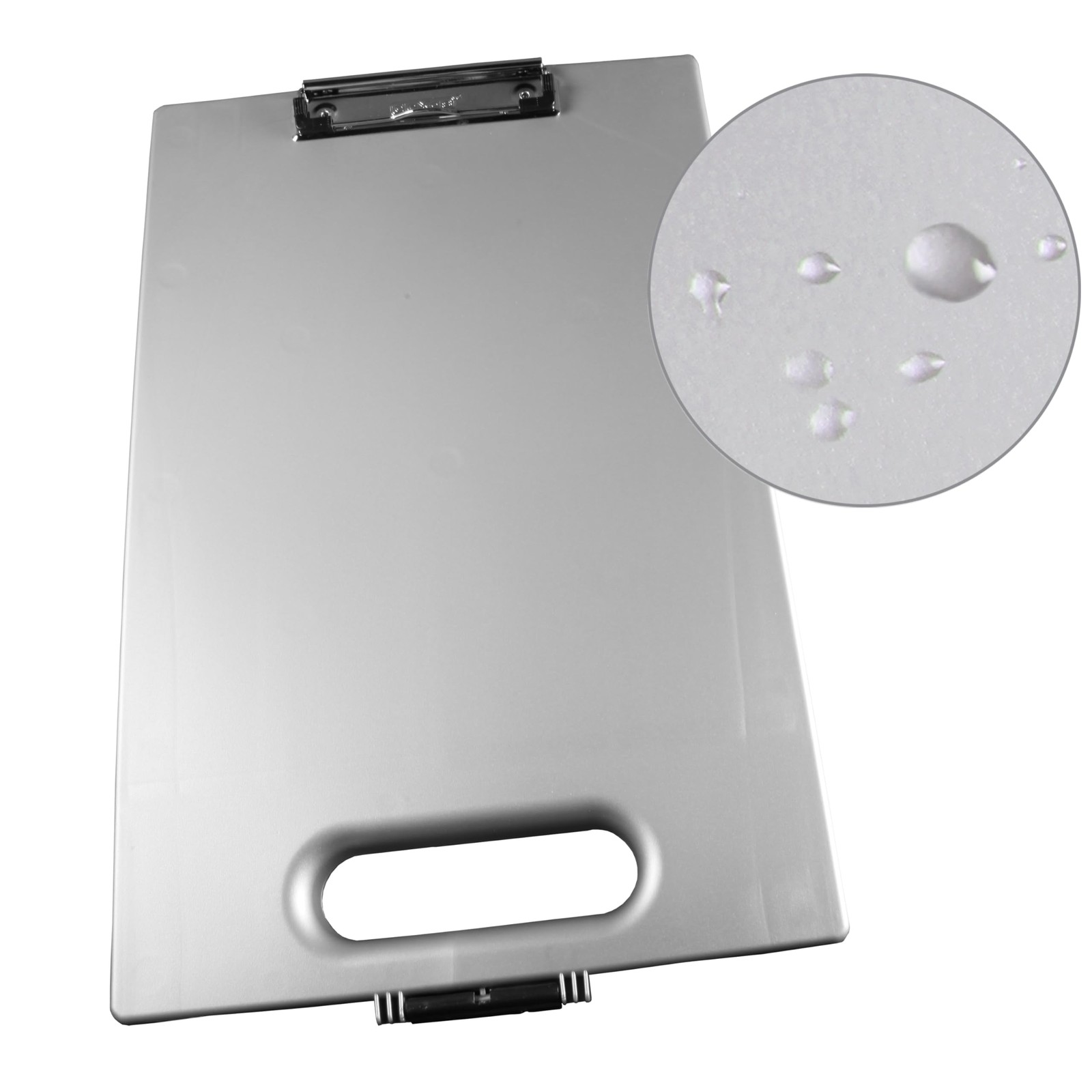 Rite in the Rain Field Desk Clipboard Grey Durable Writing Surface 8.5×11
