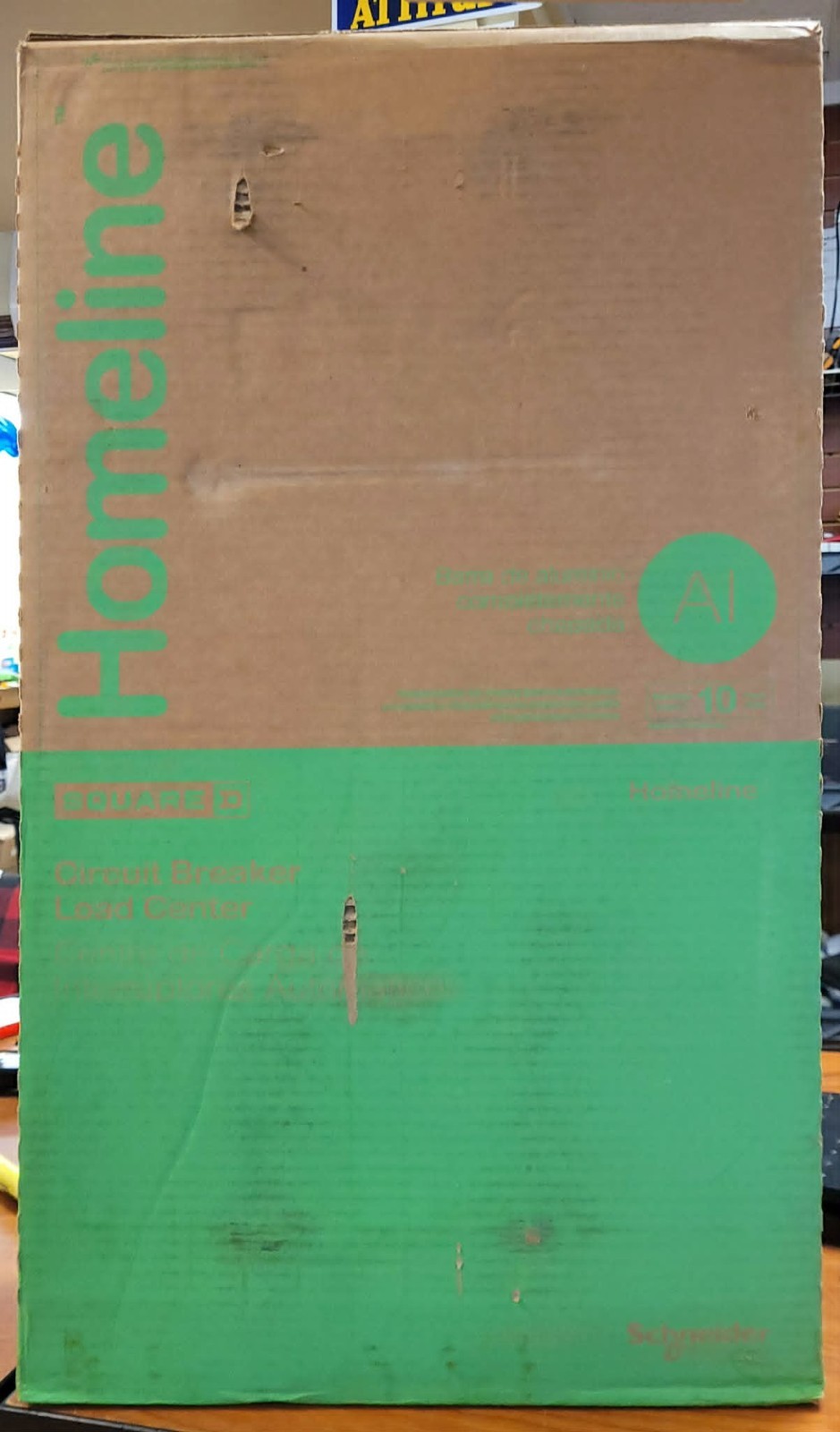 Square D 100 Amp 24-Space 48-Circuit Indoor Main Breaker Panel Box -NIB