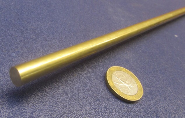360 Brass Rod 5/16″ (.312″) Diameter x 24.0″ Length, 2 Pcs, 4 Ft