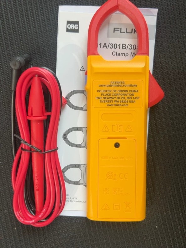 1PC New Fluke 301C Digital AC Clamp Meter Voltage Multitester