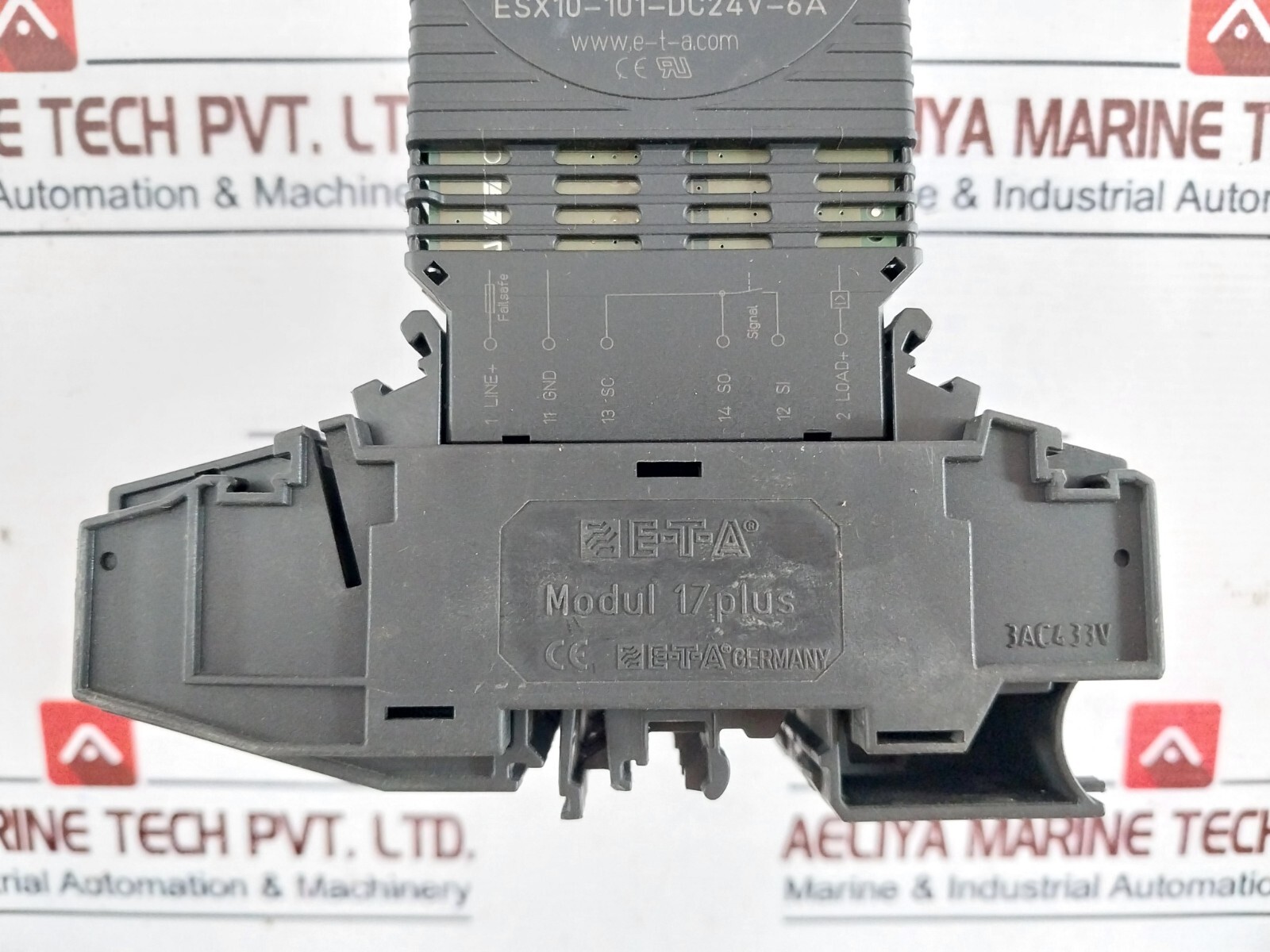 ETA ESX10-101-DC24V-6A/4A/2A Electronic Circuit Protector with Module 17 Plus