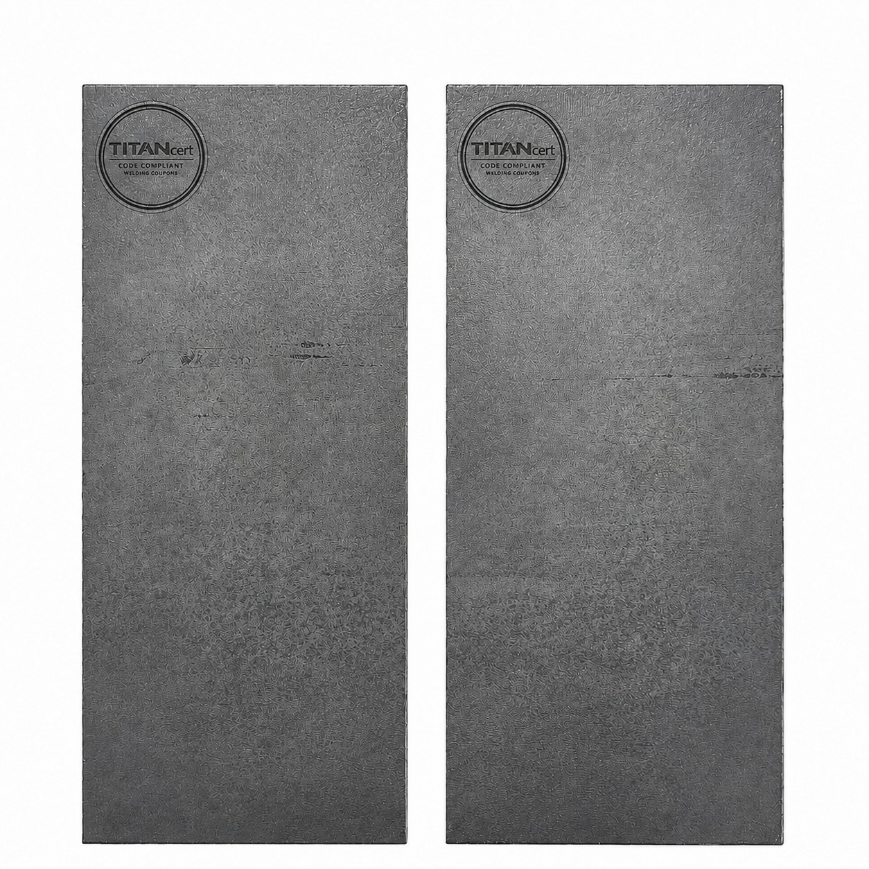 2 Pieces 3″ x 7″ Welding Couponss 3/8″ Thick Practice Plates Welding Plate Steel