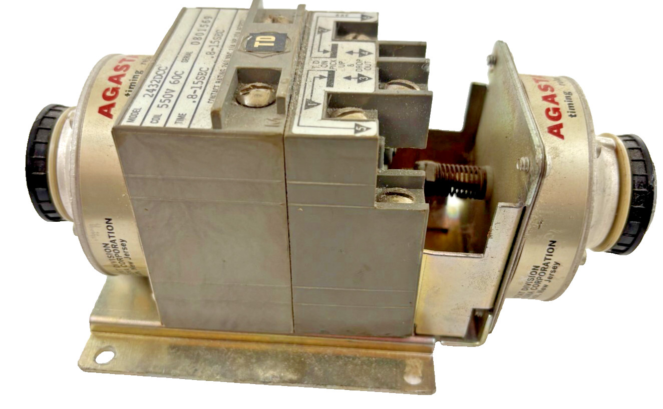 2432DCC: AGASTAT, TIMING RELAY .8 – 15 SECONDS