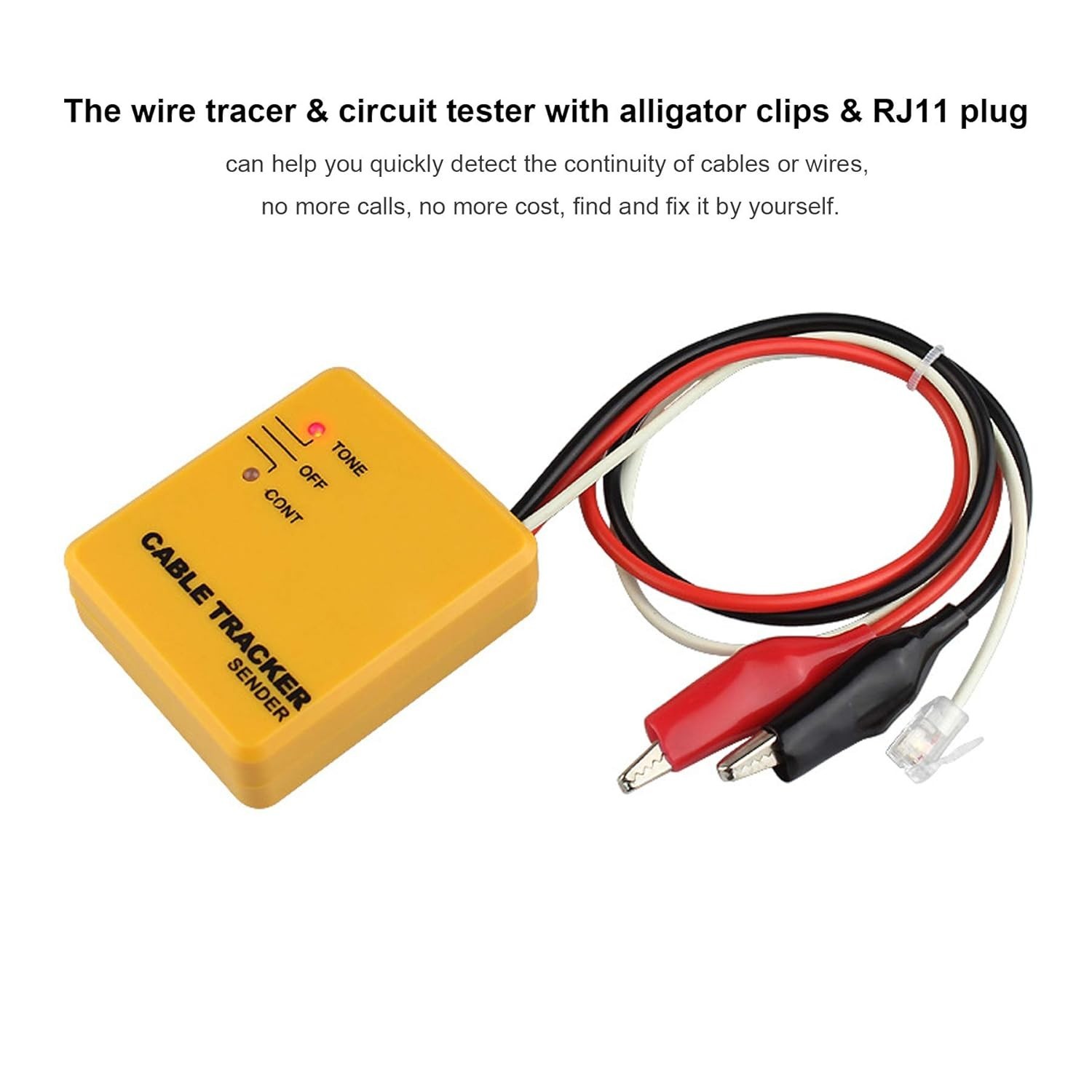 Electrical Wire Tracer Circuit Tester W/tone Generator & Probe Kit, Cable Signal