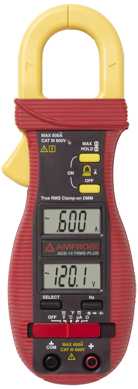 Amprobe – 3086910 ACD-14 TRMS-PLUS Dual Display Digital Clamp Multimeter