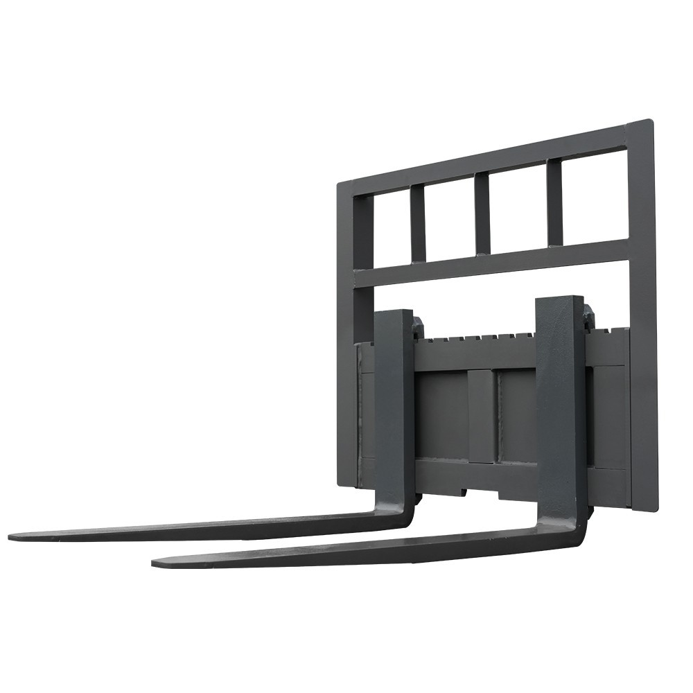 HUAYEE Pallet Fork And Cargo Fork Suitable For Skid Steer Loader Attachments