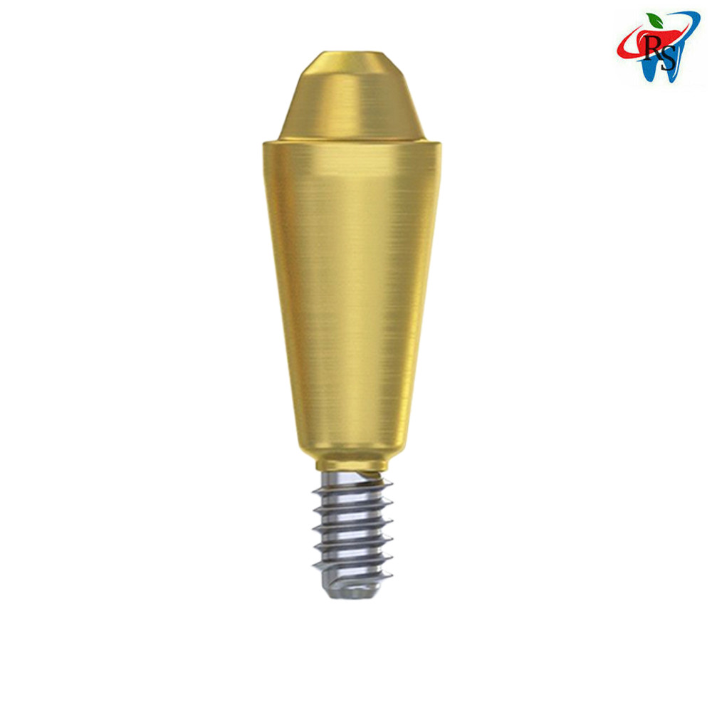 1x Kit Prosthetic Straight Multi Unit 1.6 RP Conical Connection 2.65 Titanium
