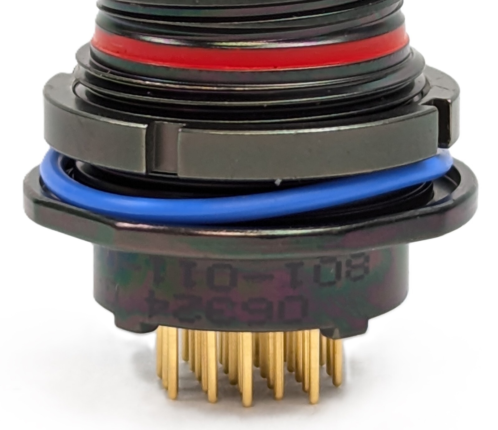 Glenair 801-011-07ZN10-26PA-518 Circular Connector 26Pin MIL Spec Receptacle NEW