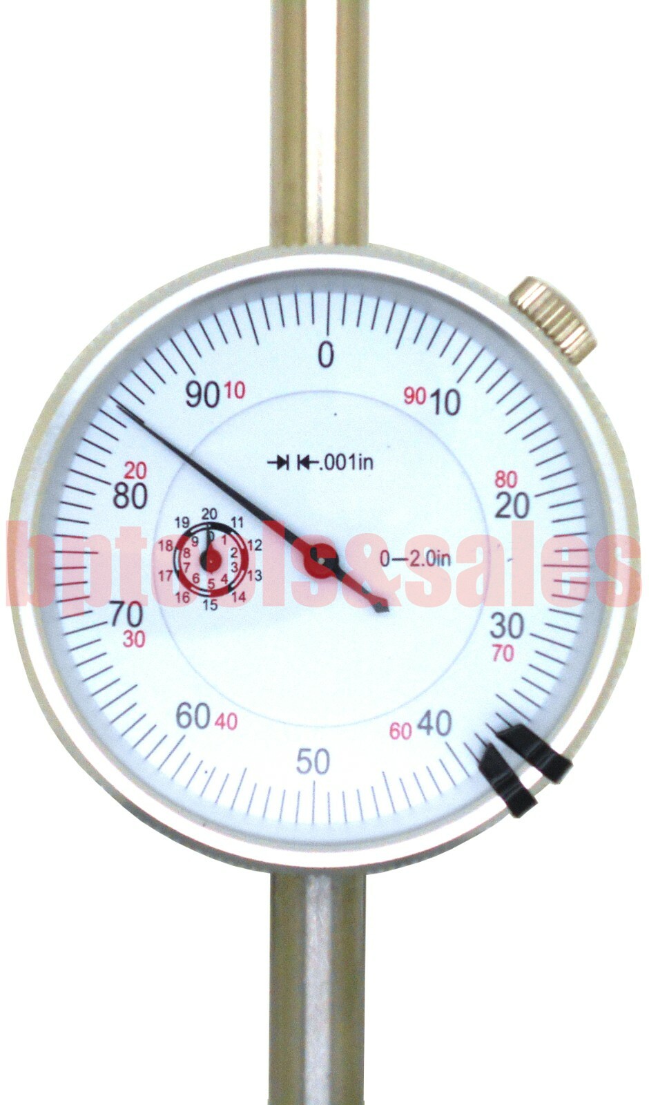 0-2 INCH DIAL INDICATOR TRAVEL DIAL INDICATOR .001 GRAD LATHE PRECISION TOOL