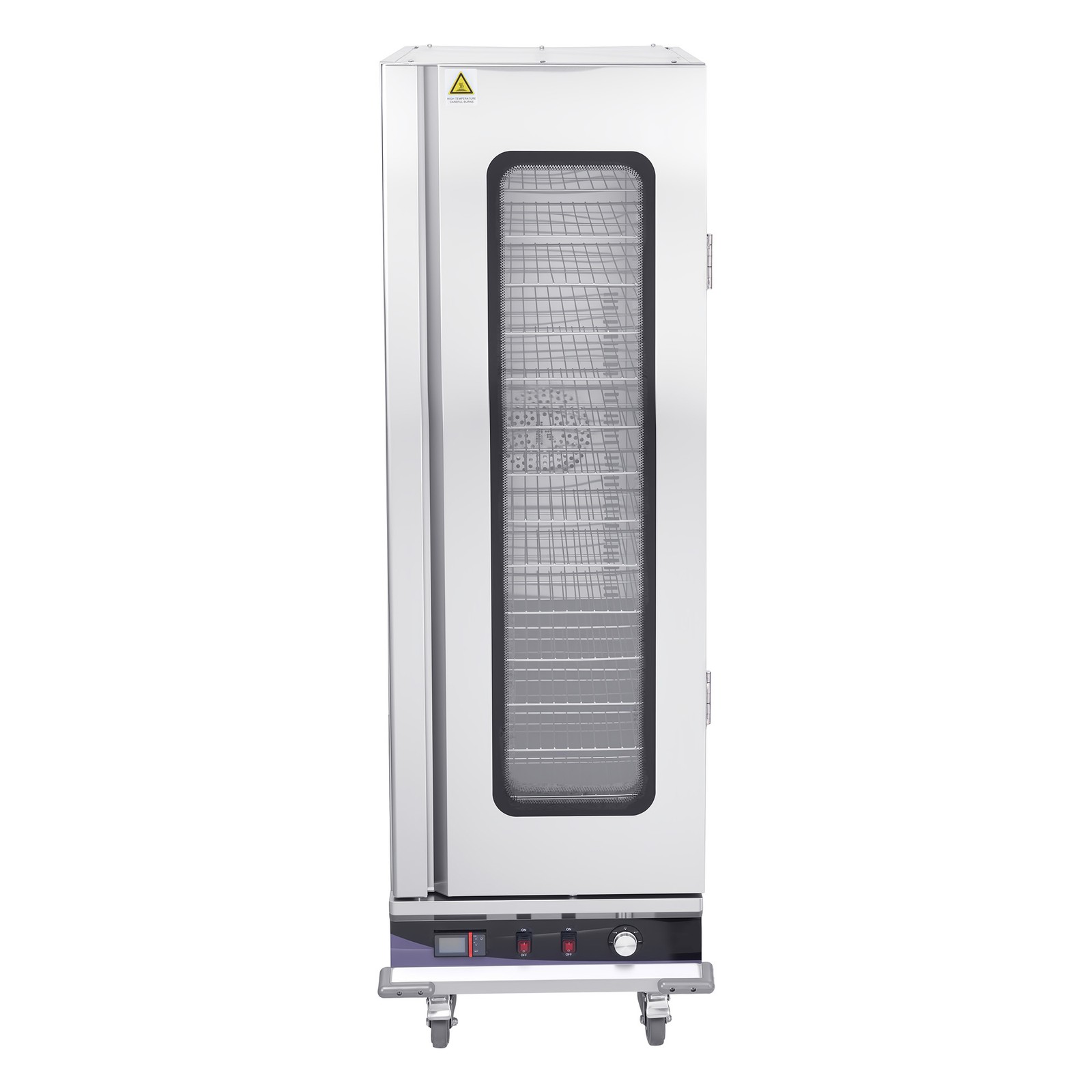 Uimoso Electric Food Warming Cabinet with 16 Tiers and Glass Door