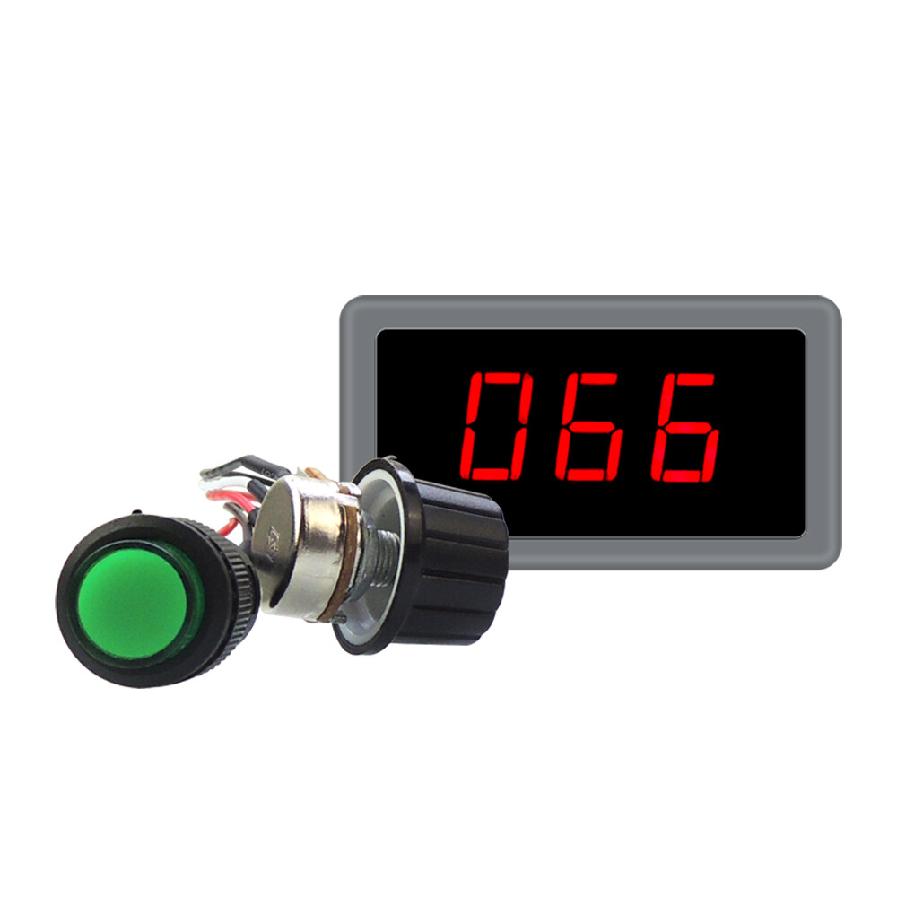 12V 24V 36V Large Power PWM DC Brush Motor Speed Controller Dimmer MAX 15A