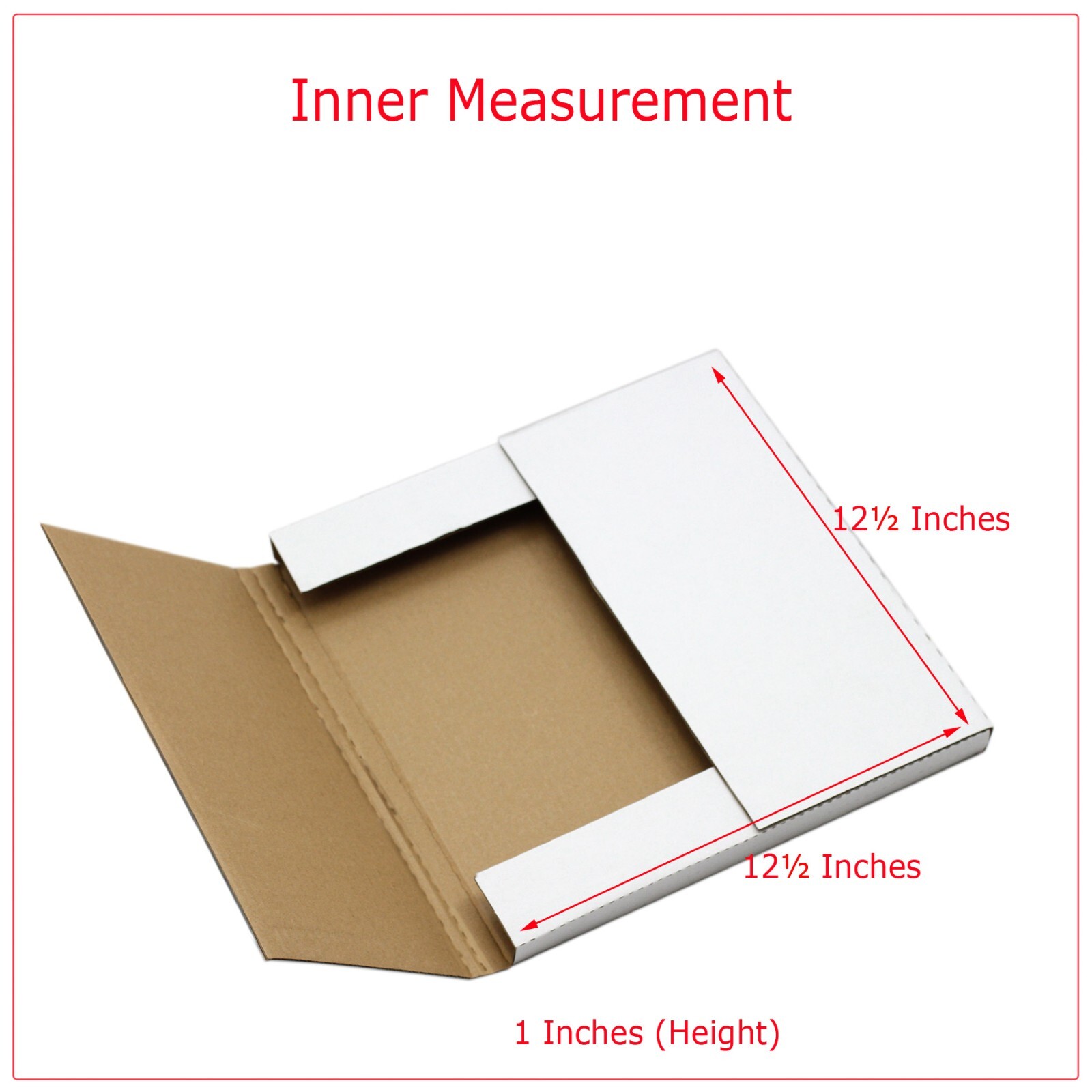 100 LP Premium Record Album Mailers Book Box Variable Depth Laser Disc Mailers