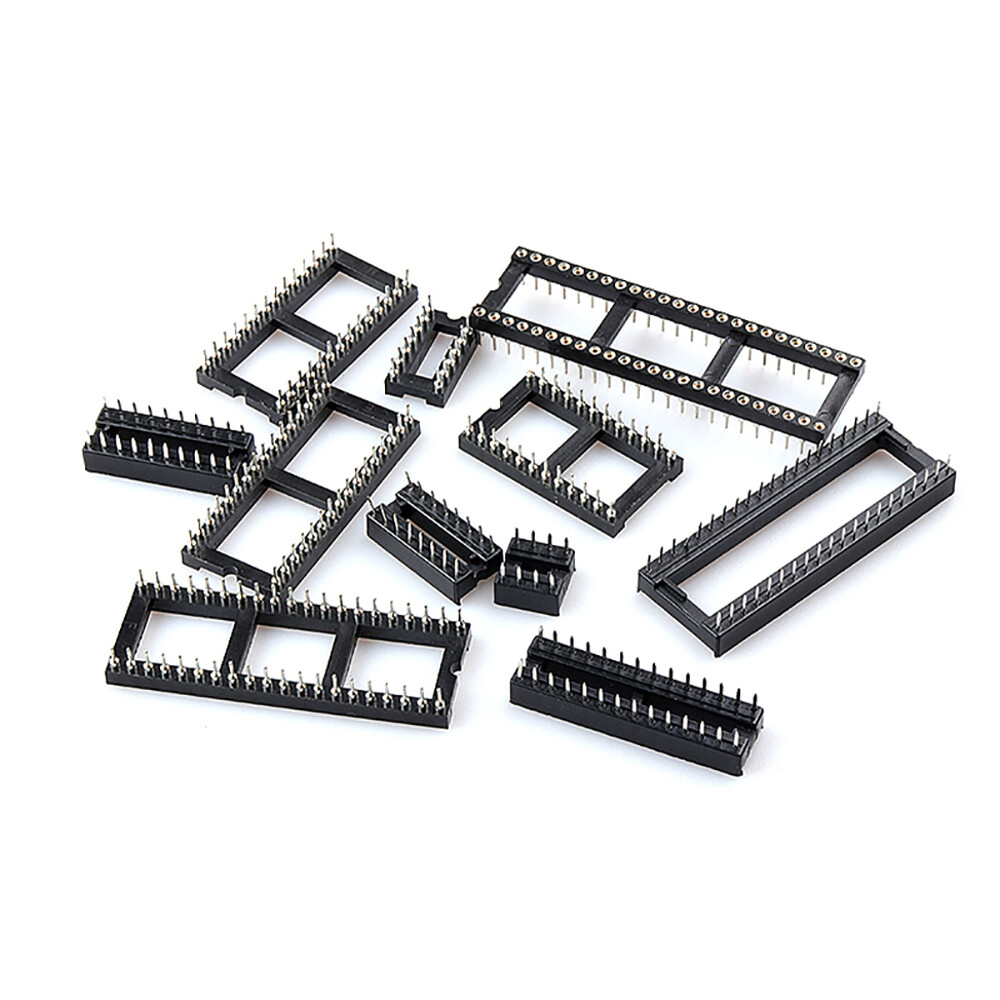 6/8/14/16/18/20/24/28/40 Pin DIL IC Sockets Integrated Circuit Socket DIP Holder