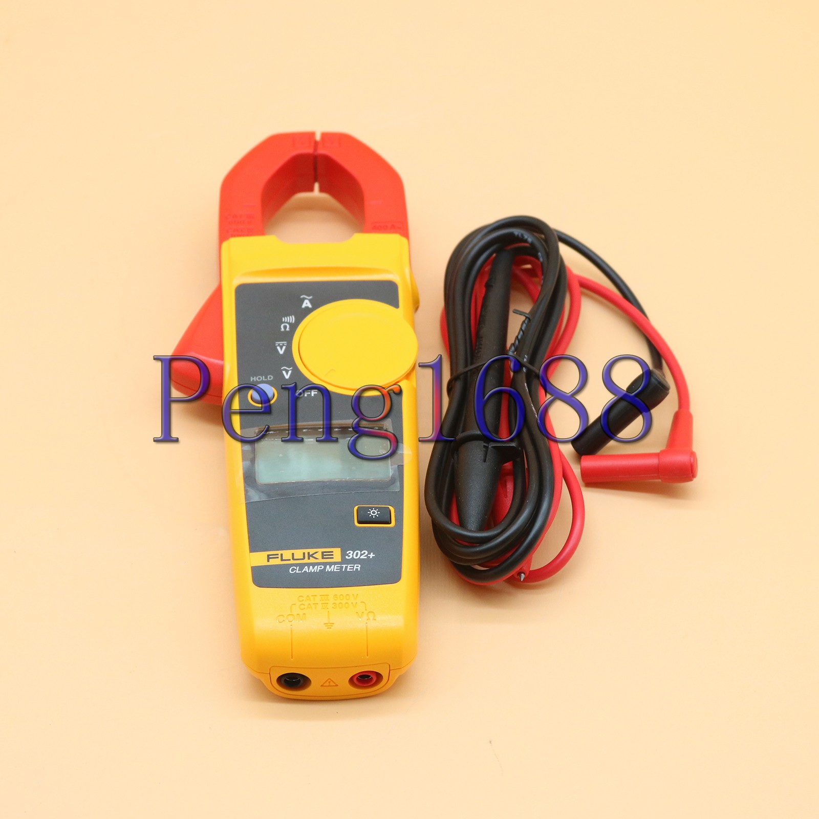 FLUKE 302+ Digital Clamp Meter Multimeter Electronic Tester New