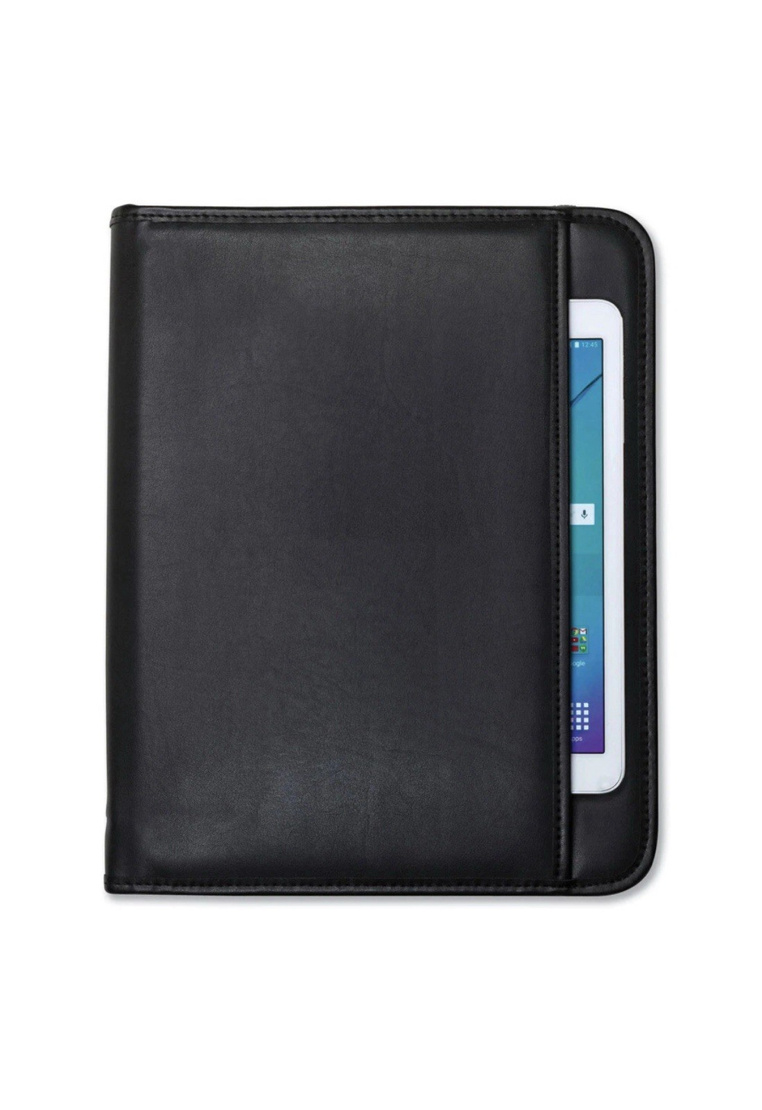 Samsill 70820 Professional Zippered Pockets/Slots Writing Pad Holder – BK New