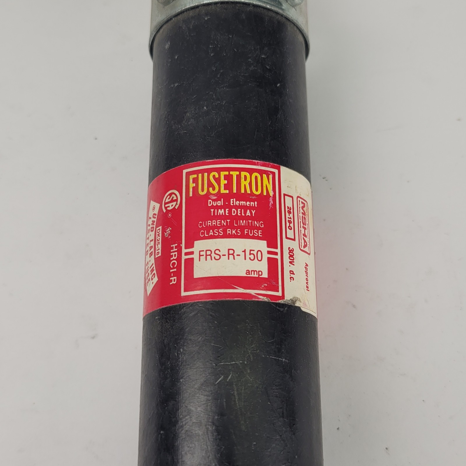 Bussmann FUSETRON FRS-R-150 Dual Element Time Delay 150Amp Fuse, Long Body