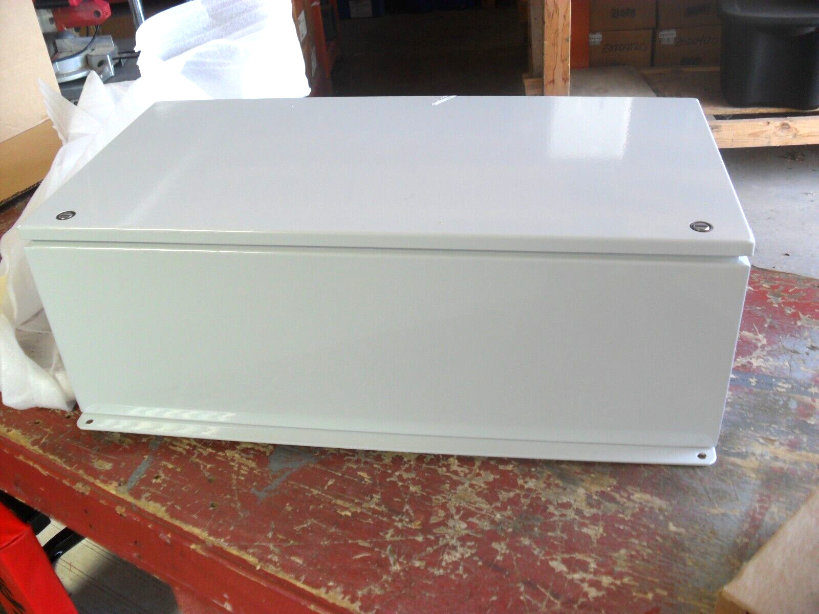 nVent/Hoffman LHC236016 Landscape Enclosure 230x600x155mm Powder Coated White