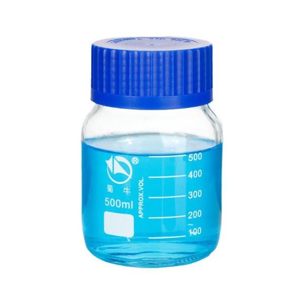 Lab Essentials: Temperature Resistant 250ml-5000ml Reagent Bottles w/ GL80 Cap