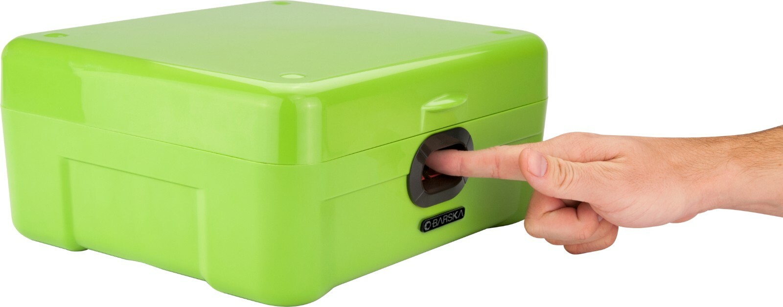 Barska AX12458 Large Portable Safe Biometric Fingerprint Jewelry Lock Box Safe