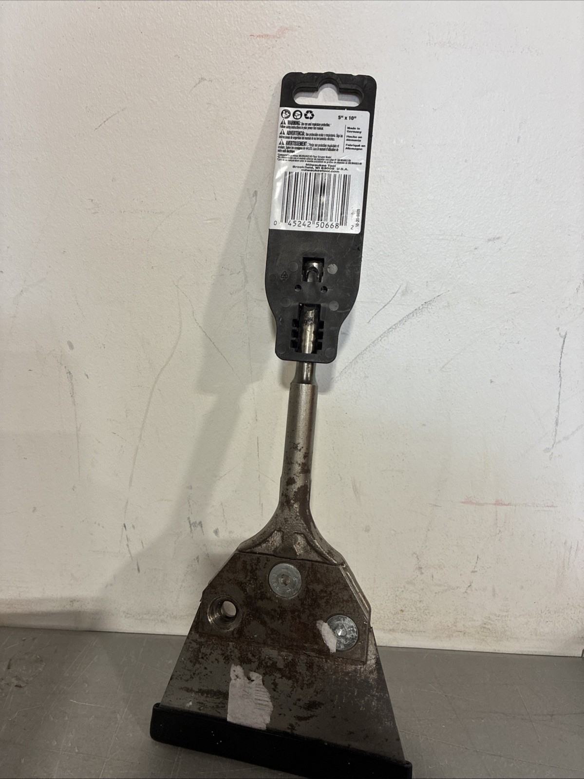 Milwaukee 48-62-6046 SDS PLUS 5” X 10” Sledge Floor Scraper