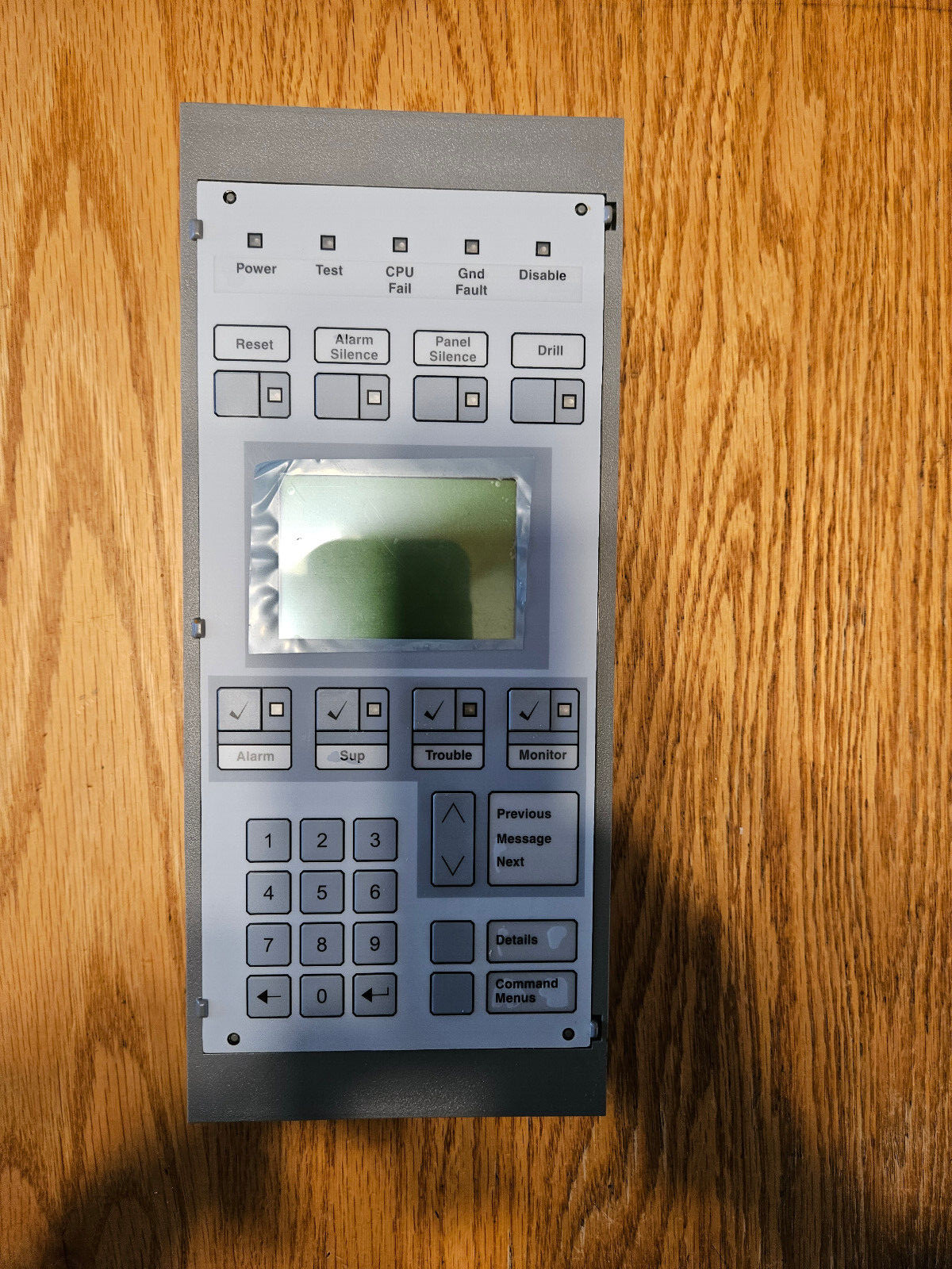 Edwards UTC FIRE & SECURITY COMPANY 3-CPU3 / 3CPU3 Board with 3-LCD display