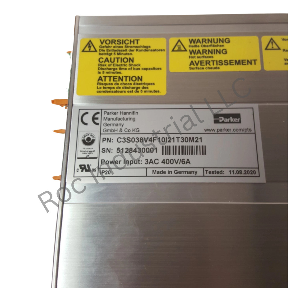 NEW PARKER C3S038V4F10I21T30M21 CONTROLLER DRIVE OVERNIGHT SHIPPING