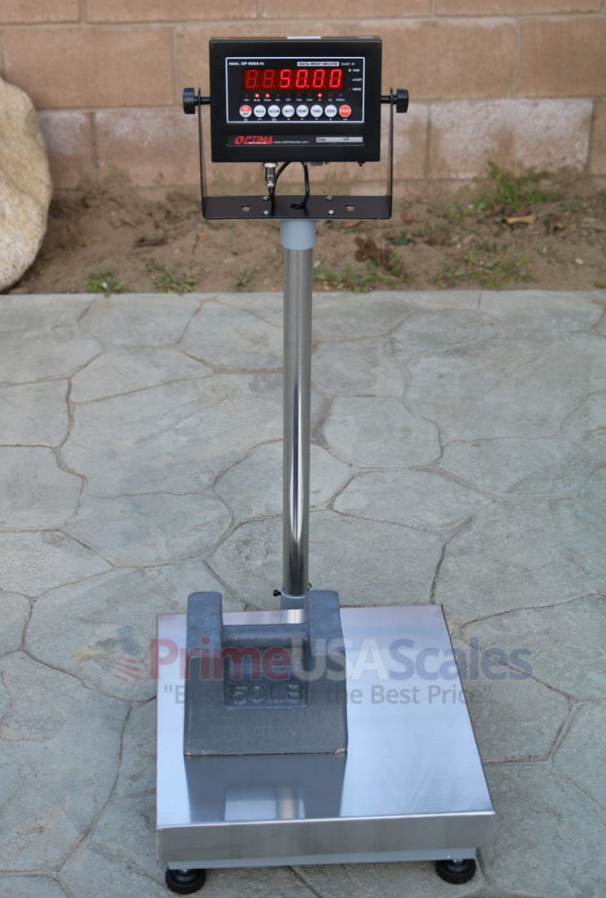 OP-915 NTEP (Legal for trade) 18″x24″ Bench Scale 50 lb x 0.1 lb 2 YR Warranty