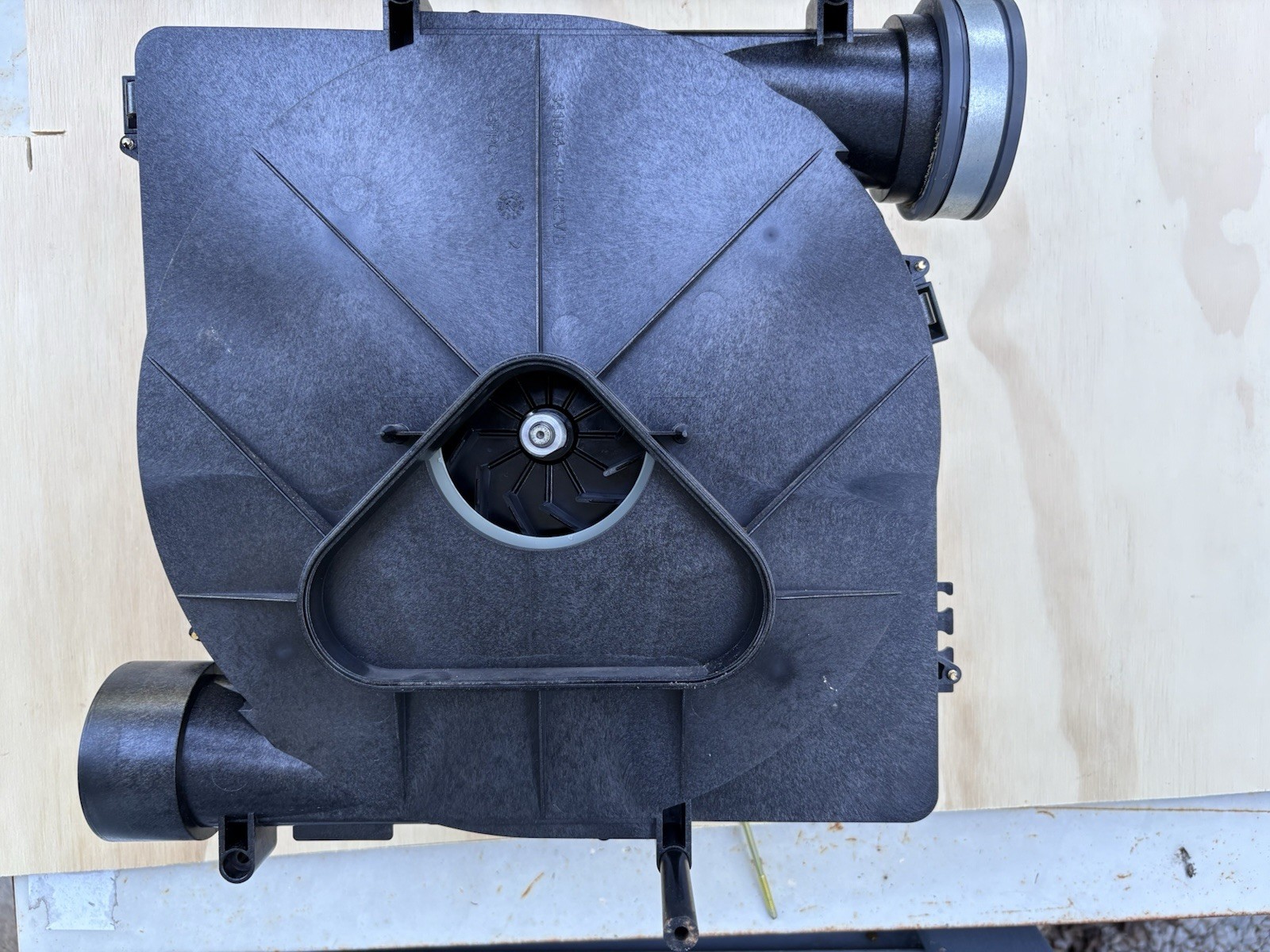 Honeywell Inducer Fan Assembly HR46GH003 120V 1.64A 1-Phase Black