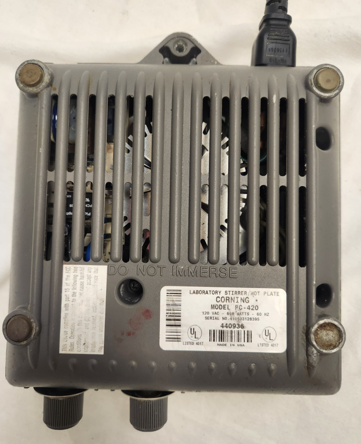 Corning PC-420 Laboratory Heating/Stirring Plate [Working]