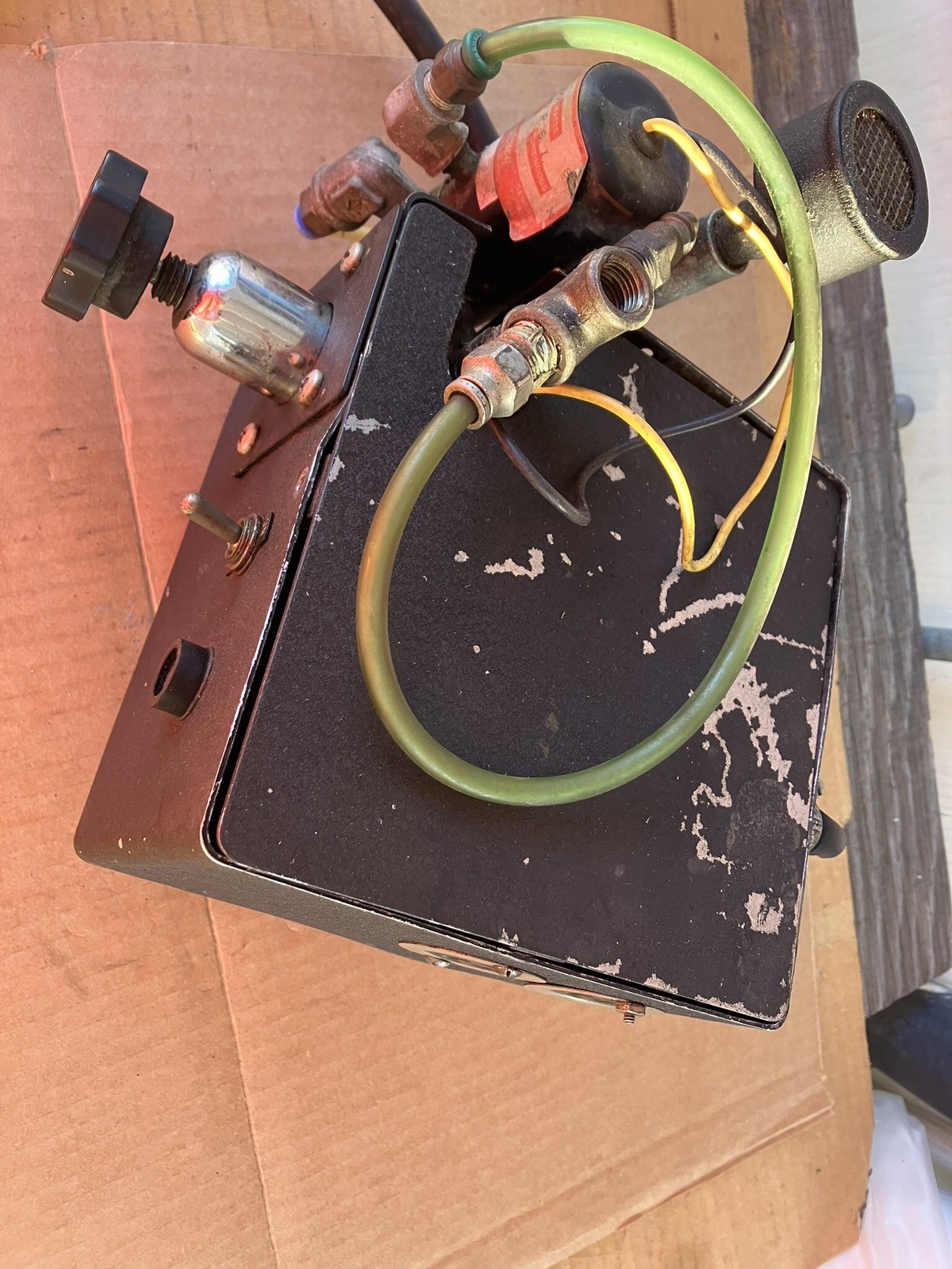 Control Unit From A Kingsley Pneumatic Hot Stamp Foil Machine