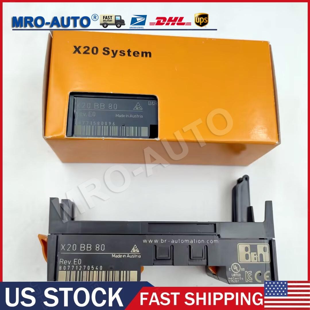 (NEW IN BOX) B&R X20BB80 X20 BB 80 Module