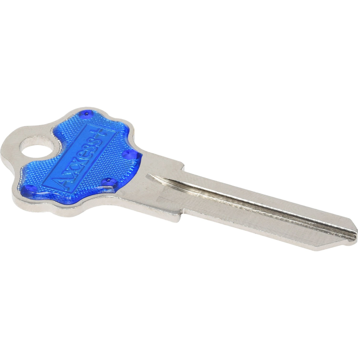 Hillman 88909 Blue/Silver #97 Traditional Single Sided Blank Key (Pack of 10)