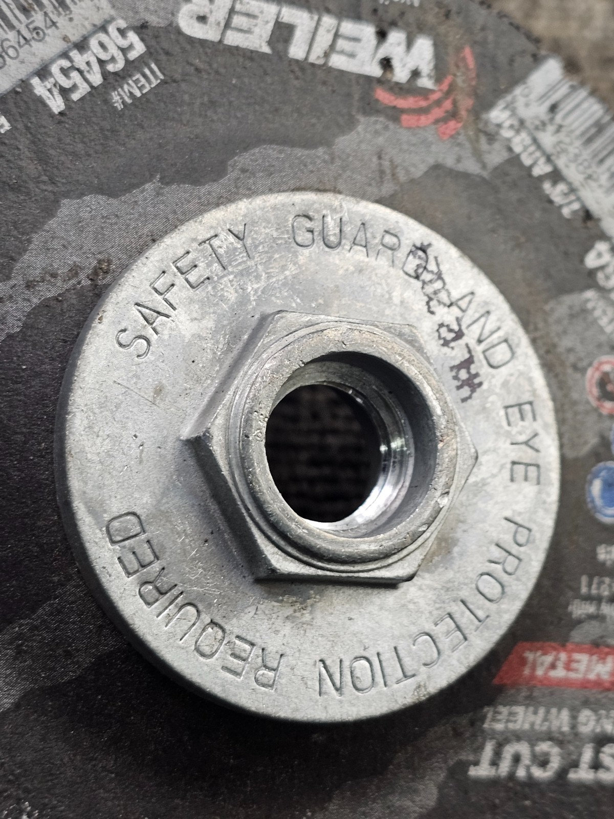 (QTY 2) Weiler 56454: 4-1/2″ x 1/4″ Wolverine Grinding Wheel, A24R 13,300 RPM