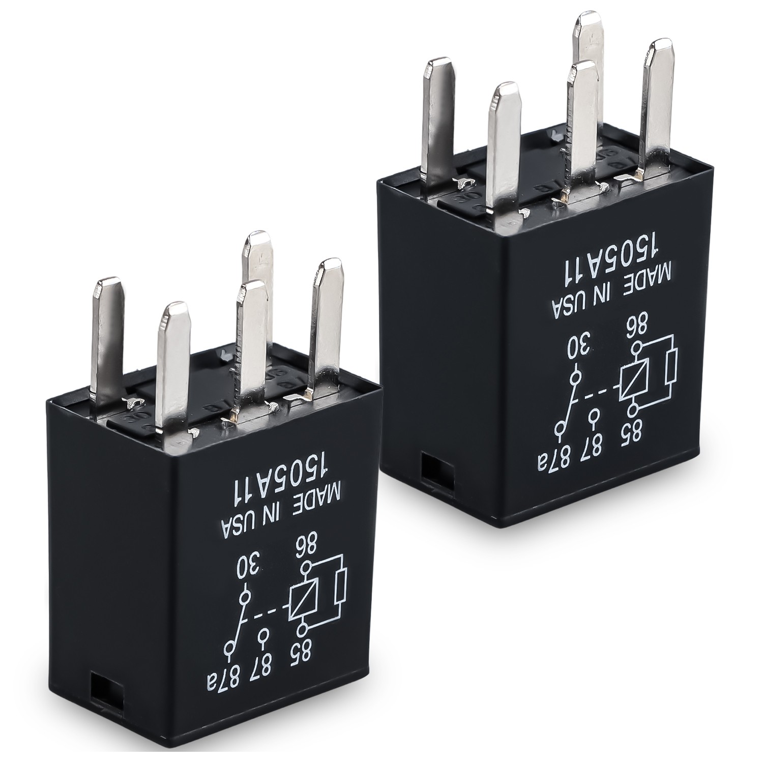 2pcs Relay 12V 30Amp for 278003828 Seadoo GTX 155 RXP RXT 215 230 255 260 300