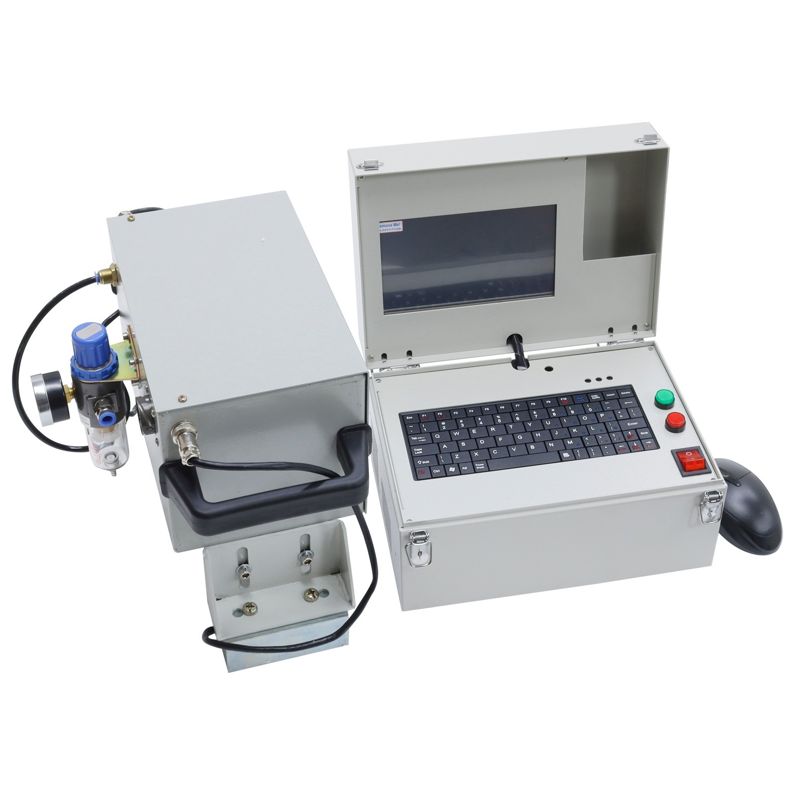 Handheld Pneumatic Engraver 5.1×1.9in Dot Peen Metal Marking Engraving Machine