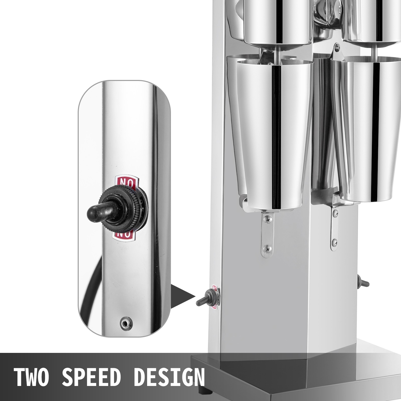 VEVOR Milkshake Mixer Milk Shake Machine 180W Milkshake Maker Double Head 800ML