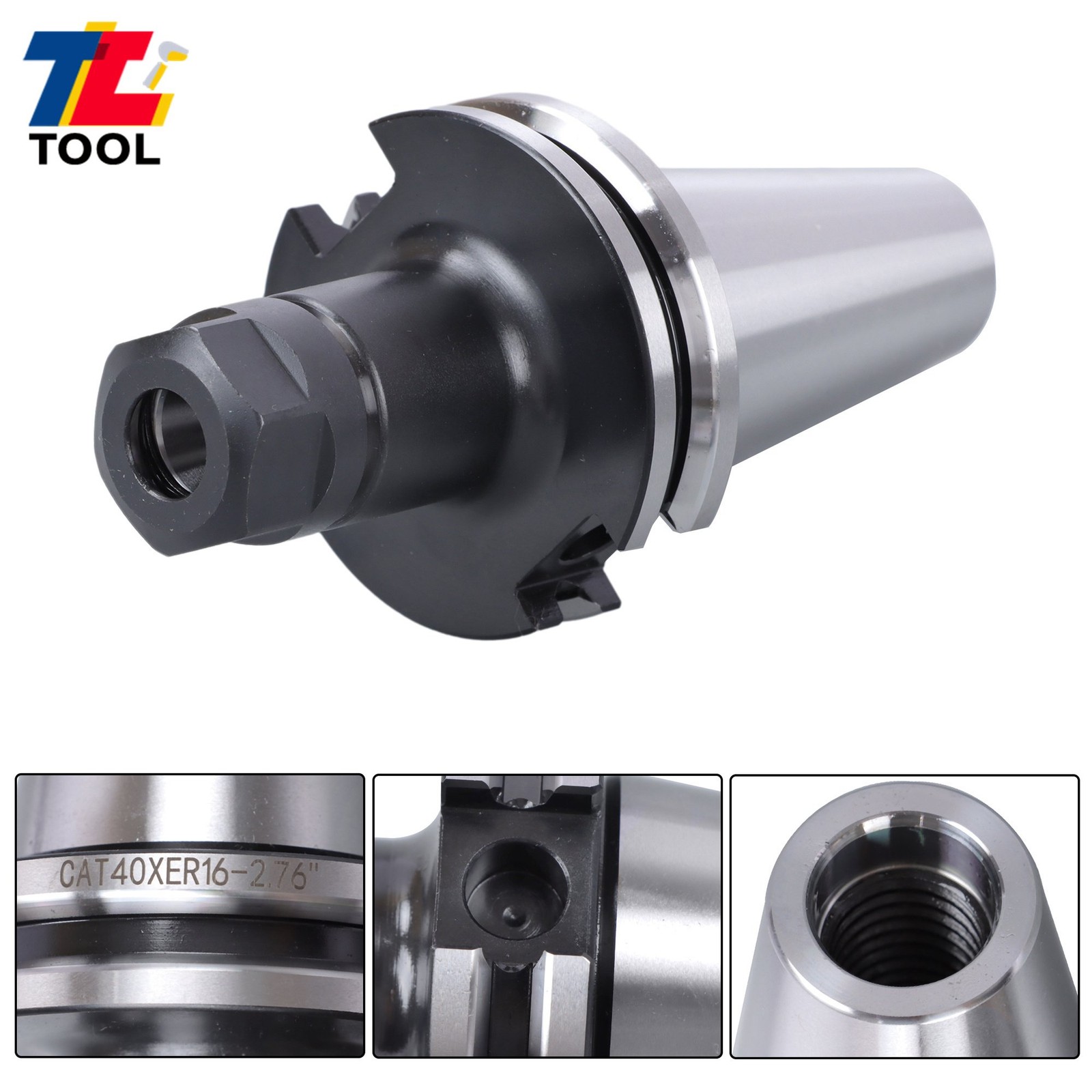 10PCS CAT40 ER16 2.76″ 70mm Collet Chuck Tool Holder Balanced G2.5 20000RPM