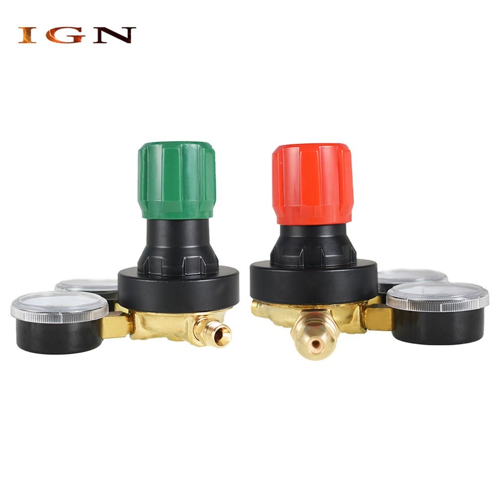 NEW Oxygen and Acetylene Regulators Combo – V350 Series Oxygen + Acetylene