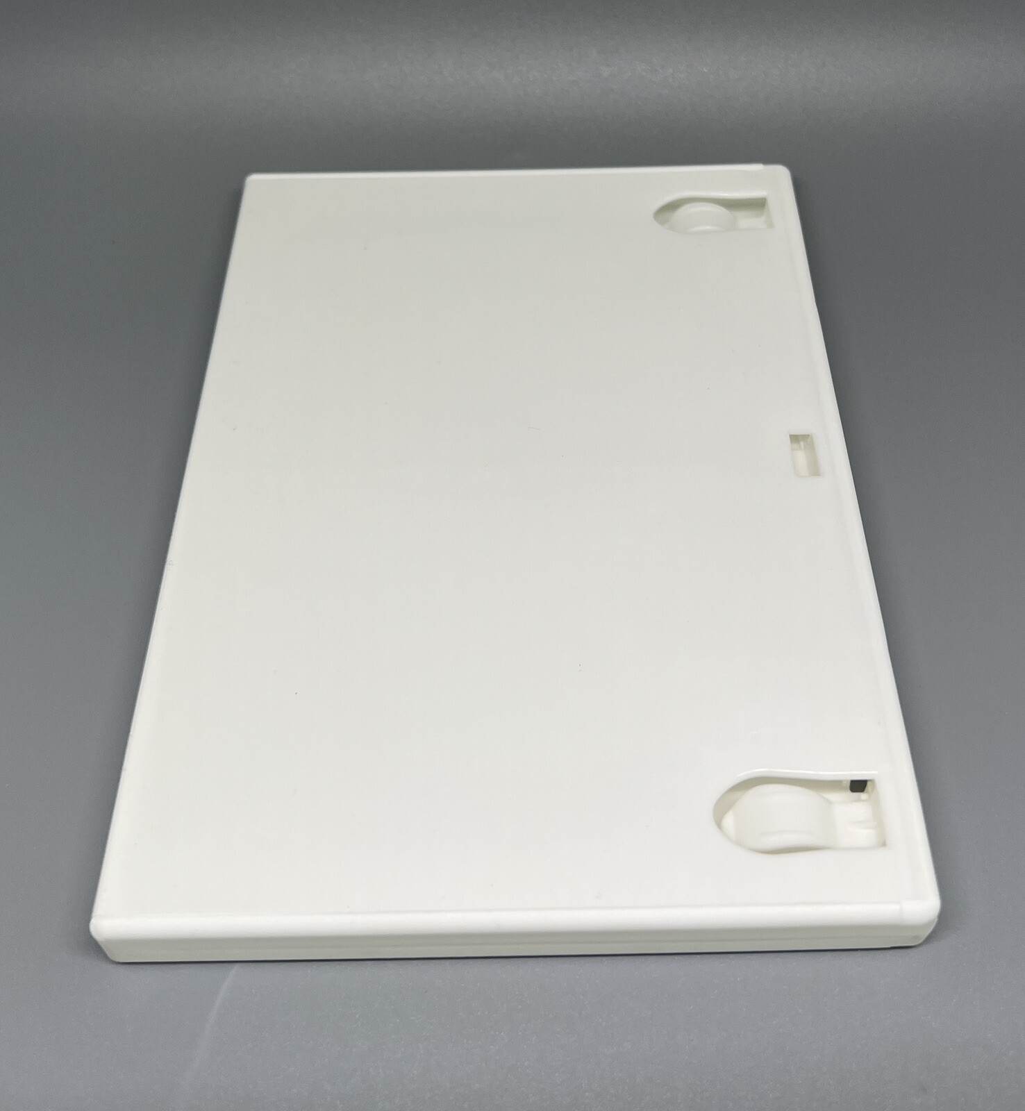 2 PCS PATENTED 14MM STANDARD SINGLE DVD CASE, WHITE, MADE IN US, QPSD20-08